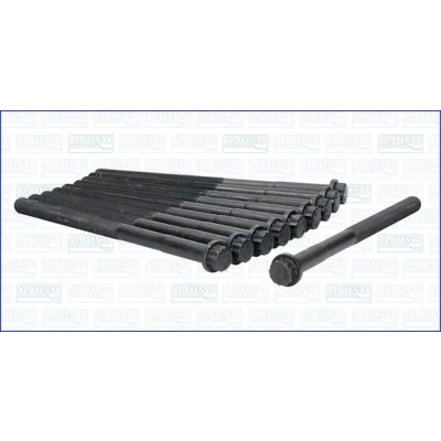 Image of 9091002152, 9091002158x10 Cylinder Head Bolt Kit AJUSA 81043200 Male Star 10 TOYOTA: Auris Hatchback, Corolla Verso