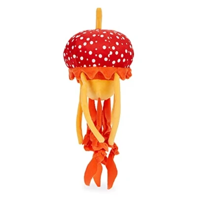 Image of Zappi Co Plush Children&#039;s Stuffed Soft Cuddly Toy Part of Safari Animals Collection, Perfect for Kids (15cm Height)(Jellyfish Red)