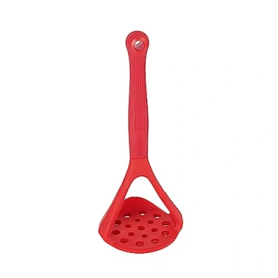 Image of Colourworks Potato Masher Red 25 cm