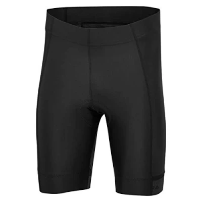 Image of Altura Progel Plus Mens Lycra Cycling Shorts Black, Medium/Male Bike Wear Padded Chamois Gel Pad Protective Pant Road Mountain Cycle Tour Gym Leg Saddle Sore Pain Relief Commute Tight Waist Clothes