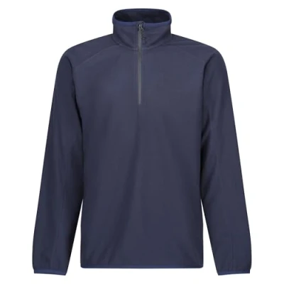 Image of Regatta Professional Lightweight Men&#039;s Navy Blue Navigate Half Zip Fleece, Size: S