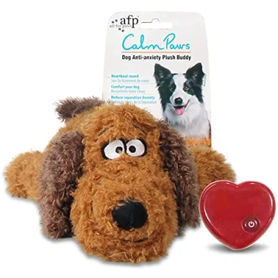 Image of ALL For PAWS Little Buddy Heart Beat Sheep, Puppy Toy With Heartbeat Dog Training Separation Anxiety Relief Behavioral Aid Pets