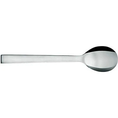 Image of Alessi Santiago Coffee spoon , Set of 6 Pieces, Silver