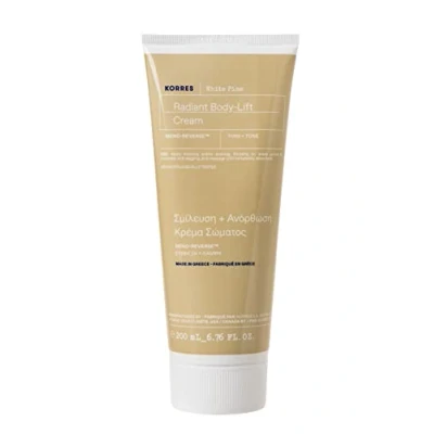 Image of Korres White Pine Radiant Body Lift Cream 200 ml, For Perimenopausal And Menopausal Skin, Firm Skin