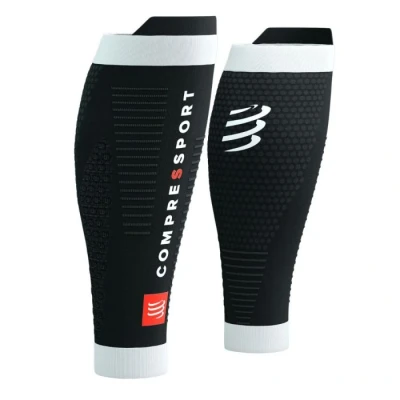 Image of COMPRESSPORT R2 3.0 Compression Calf Guards Black T1