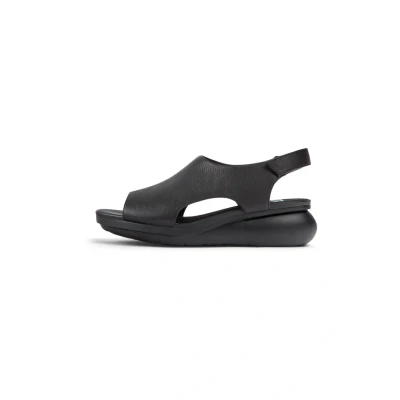 Image of Camper Balloon Wedge sandals, Women&#039;s, Size: 5, Schwarz Leather