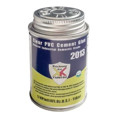 Image of Clear PVC Cement Glue 118ml Solvent Adhesive Pond Liner Waterproof Bonding Agent
