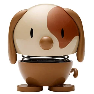 Image of Hoptimist Animals Scandinavian design decorative figures (small dog brown)