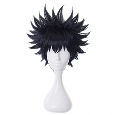 Image of HIROAKIYA Megumi Fushiguro Wig, Cosplay Wig with Cap, Length approx.30cm