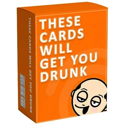 Image of These Cards Will Get You Drunk Fun Adult Drinking Game For Parties