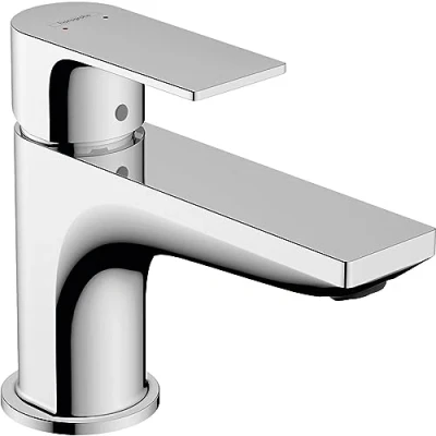Image of hansgrohe Rebris E Monotrou Bath Mixer Tap Chrome