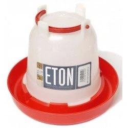Image of Eton Tusk Plastic Drinker Available in 3 sizes for chickens and avaries (1.5L)