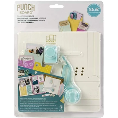 Image of We R Memory Keepers Pocket Punch Board Journal, Multi Colour 660484