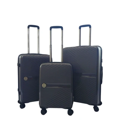 Image of Grey Medium Check in Suitcase 65 x 44 25 cm Lightweight Hard Shell Luggage