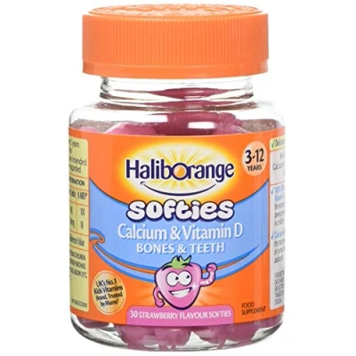 Image of Haliborange Kids Calcium and Vitamin D softies 30