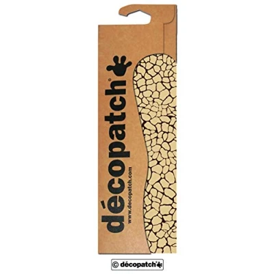 Image of Décopatch Ref C558O Beige Reptile Skin Print Paper Pack Each Sheet 30 x 40cm, of 3 Sheets Best Used With Décopach Glue &amp; Varnish,