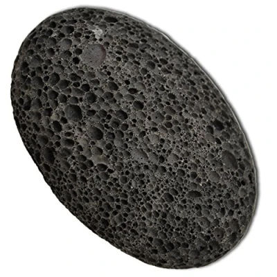 Image of K Pro Natural Lava/Pumice Stone for Foot Care Alternative Way to Remove Dry Skin (Black)
