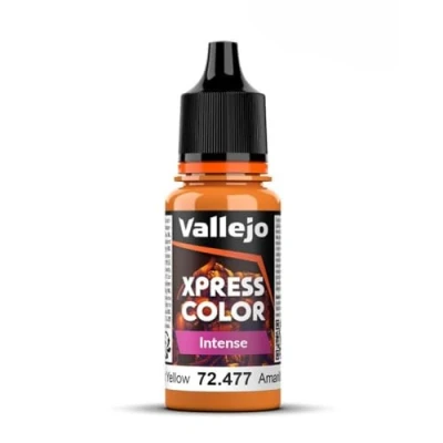Image of Vallejo AV Xpress Color 18ml Intense Dreadnought Yellow