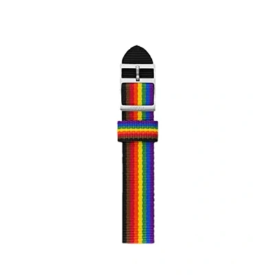 Image of Fossil Limited Edition Pride Rainbow Grosgrain Strap For Women S181491