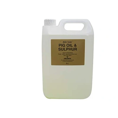 Image of Gold Label GLD1385 Pig Oil and Sulphur Clear, 5 Litre