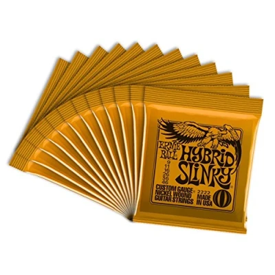 Image of Ernie Ball 2222 12 Hybrid Slinky Electric Guitar Strings (12 Sets)