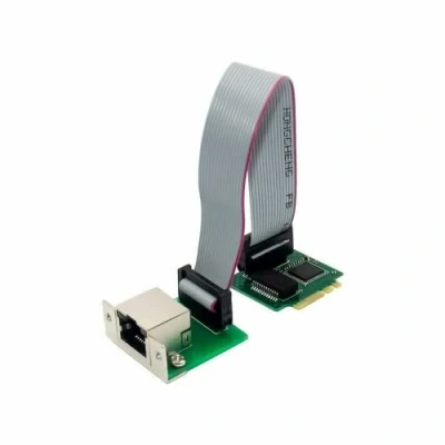 Image of M.2 A E Key To RJ45 Network Card Gigabit Ethernet NIC Lan Intel I210 Chip