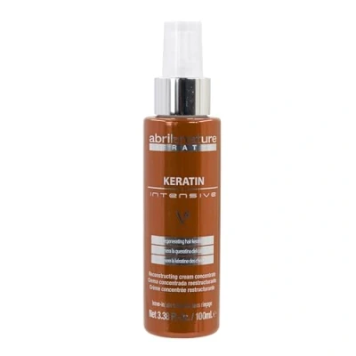 Image of abril et nature Keratin Professional Hair Serum Ultra Fast Concentrate Repairs and Regenerates Fiber Split End Sealer Adds Shine Softness 100 ml