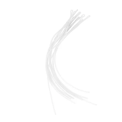 Image of Alomejor 10PCS 50LB Fly Fishing Line Loops Connector Braided Loop Tackle Accessory(White 50LB)