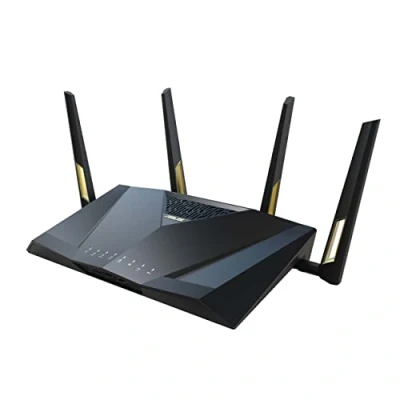 Image of ASUS RT AX88U Pro (AX6000) Dual Band WiFi 6 Extendable Gaming Router, 2.5G Ports, Rangeboost Plus, Port Forwarding, Subscription free Network Security, Instant Guard, VPN, AiMesh Compatible