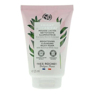 Image of Yves Rocher Bright Botanical Brightening Cleansing Milk Foam 125ml