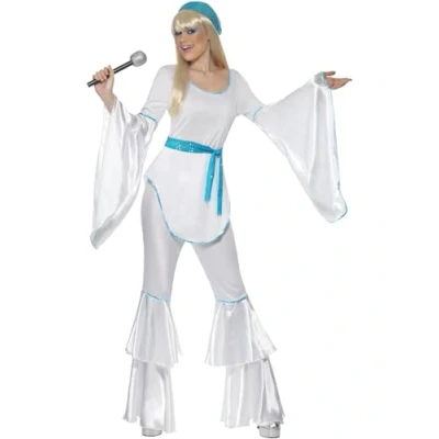 Image of Smiffys Super Trooper Costume White S UK Size 08 10