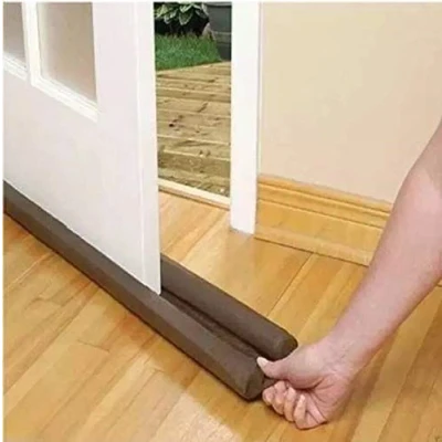Image of True Face Dual Draft Guard Air Stopper Twin Double Draught Excluder Insulator Window Door