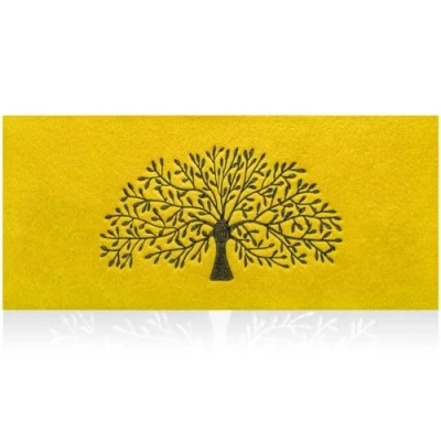 Image of AOAOPQ Welcome Mat Outdoor Entryway Mats for Front Door with Rubber Backing Doormat Indoor Polystyrene Non Slip Tree of Life 45 x 120 cm