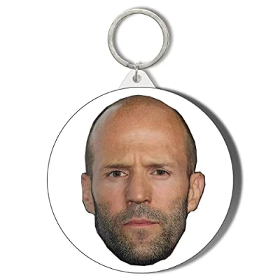 Image of Gift Insanity JASON STATHAM FACE 45mm Keyring