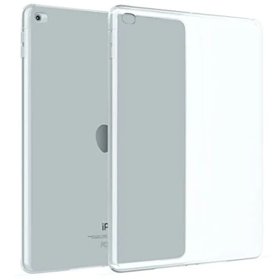 Image of Okuli Transparent Protective Slim Silicone Cover Case For Apple iPad Air 2 in Clear