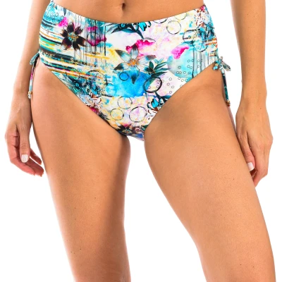 Image of ORY Womenss high waisted bikini bottom W230258 Blue Polyamide Size 3XL