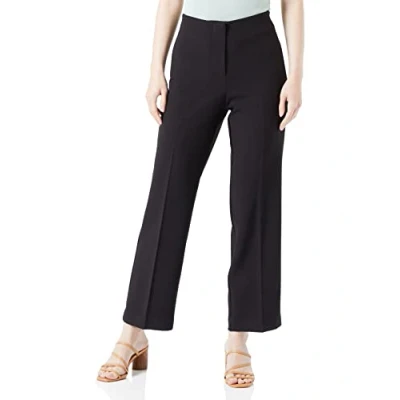 Image of VERO MODA PETITE Women&#039;s VMSANDY HR Straight Pant PTT NOOS, Black, XL / 28L