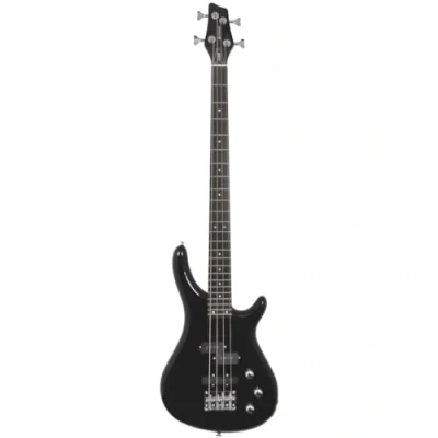 Image of Chord Electric Bass Guitar Black 174.400UK