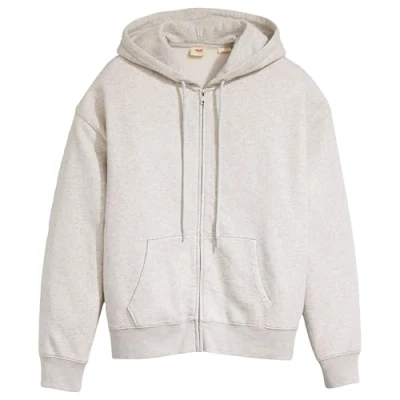 Image of Levi&#039;s Women&#039;s Everyday Zip Sweatshirt, Orbit Heather Gray, XS