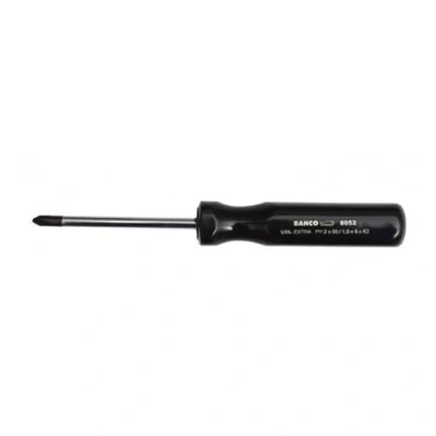 Image of Bahco 8052 Reversible Blade Screwdriver, Black,