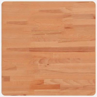 Image of vidaXL Table Top Wooden Replacement Dining Square Solid Wood Beech
