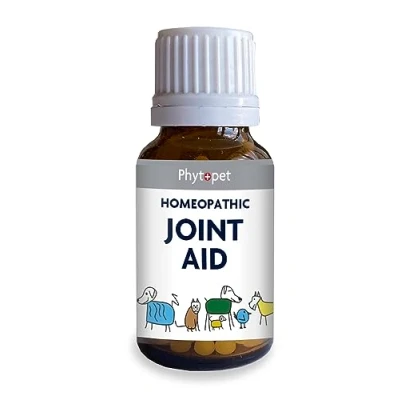 Image of Phytopet Joint Aid, 10g Natural Homeopathic Remedy for Stiff Joints and Mobility Support Cats, Dogs, Horses, Small Mammals