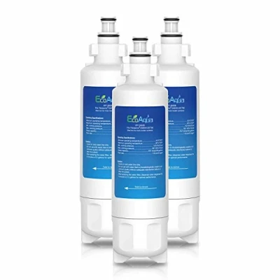 Image of EcoAqua EFF 6032B Ice &amp; Water Refrigerator Filter to fit Panasonic NR BG53V2, BG53VW2, B53V1, B53V1 WB, X1D, XB, B53V2, B53V2 XE, XF, B53VW1 WB (3)