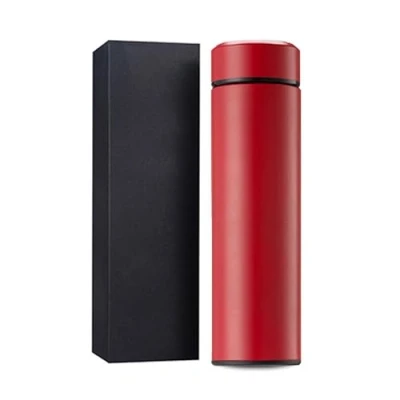 Image of HAHYHL Car Thermal Mug for Renault Kadjar,Stainless Steel Travel Water Bottle Coffee Vacuum Flask Leakproof Hot &amp; Cold Drinks Accesories 500ml,Red