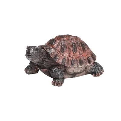 Image of Sdeetesamjun Turtle Statue, Resin Garden Sculpture Indoor/Outdoor Yard Lawn Ornament,Home Decor (Medium)