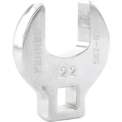 Image of Kennedy 22mm Open Ended Crowfoot Wrench 3/8&quot; Square Drive
