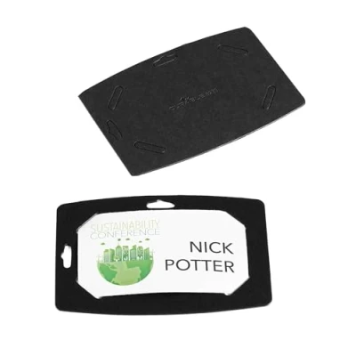 Image of Durable Recycled Name Badge 54x90mm