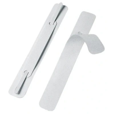 Image of Veloflex 2802000 Filing Device 150 x 20 mm Self Adhesive Polypropylene Metal Binding White