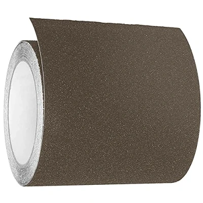 Image of XZRDINGJIE Non Slip Anti Skid Adhesive Tape Brown,Anti for Stair Step Floor Safety Decoration Tread High Traction Friction