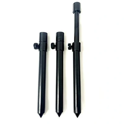 Image of 3 x 20 30cm 16mm Black Carp Coarse Ali Aliminium BankSticks Bank Sticks Lidsters Fishing Supplies